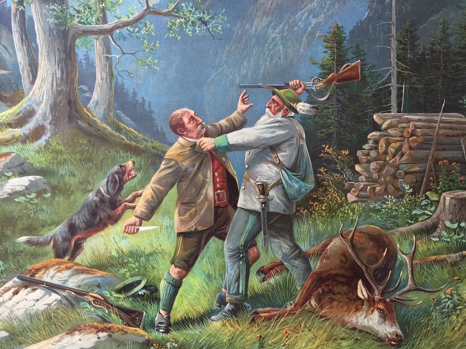 Wilderer Hirsch